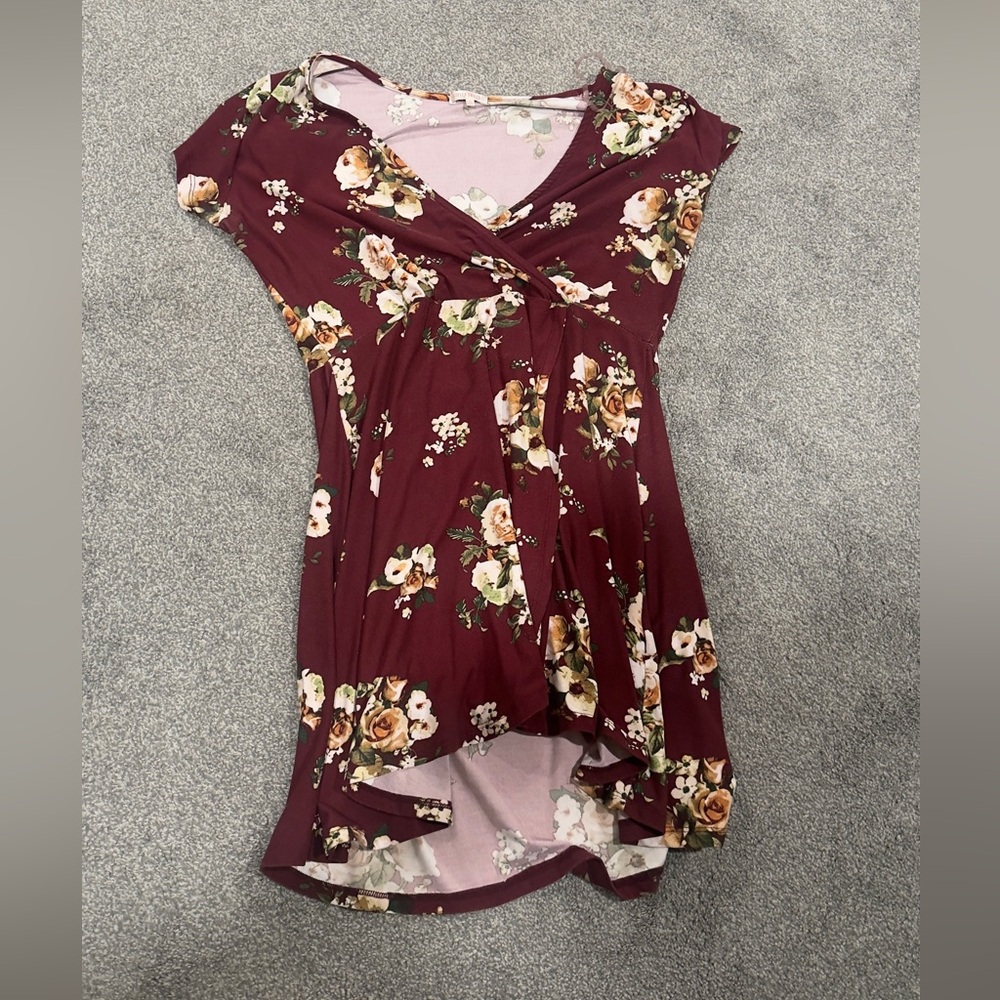Stella Tweed Lavender Floral Dress